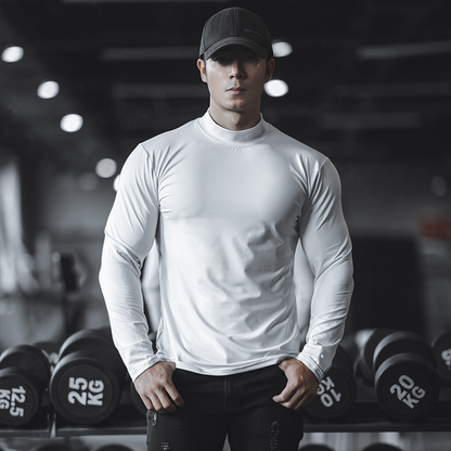 🔥Langärmlige, schnelltrocknende Sportshirts für Herren