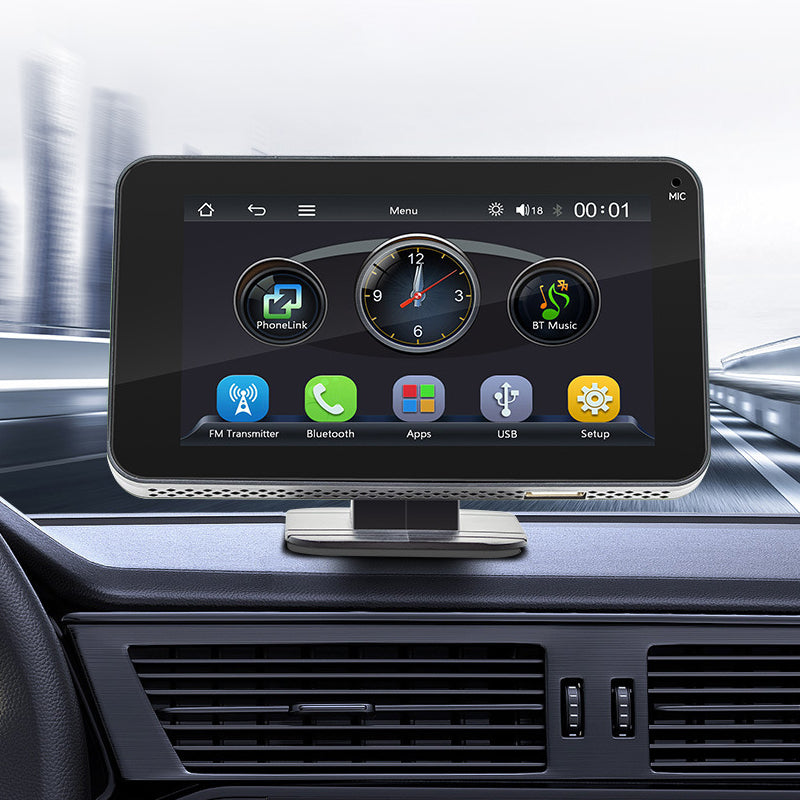 📱4,7-Zoll-HD-Touchscreen-Multimedia-Player für Ihr Auto – Wischen Sie mit den Fingerspitzen und verwandeln Sie Ihr Fahrzeug im Handumdrehen in ein intelligentes Entertainment-Center!🚗✨