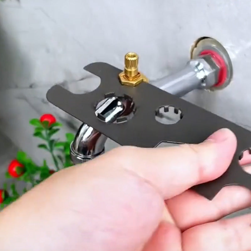 🔥Solange der Vorrat reicht 50 % Rabatt!🎉9-in-1 Mehrfunktionaler Schlüssel für Wasserhahn-Aerator