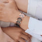 Herren-Kupferarmband, 3× Stärke, aus 99,99 % reinem Kupfer, magnetisch, verstellbare Länge