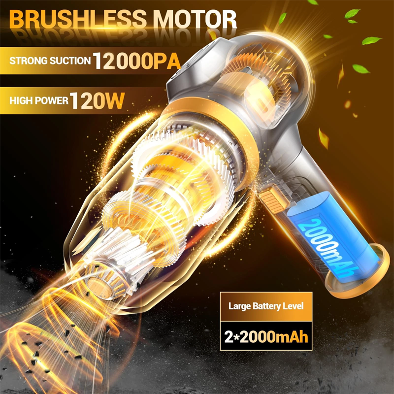 🚗💨 50 % Rabatt!🔋 Kabelloser 4-in-1-Autostaubsauger – Starke Saugkraft, lange Akkulaufzeit, entfernt mühelos Staub, Krümel und Tierhaare – für ein blitzsauberes Auto in wenigen Minuten 🧹✨
