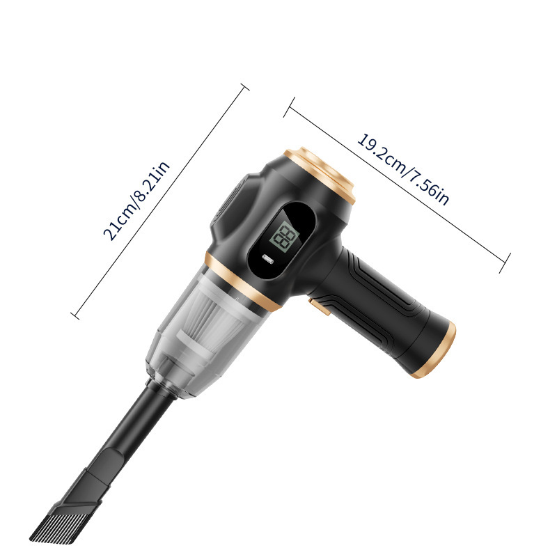🚗💨 50 % Rabatt!🔋 Kabelloser 4-in-1-Autostaubsauger – Starke Saugkraft, lange Akkulaufzeit, entfernt mühelos Staub, Krümel und Tierhaare – für ein blitzsauberes Auto in wenigen Minuten 🧹✨