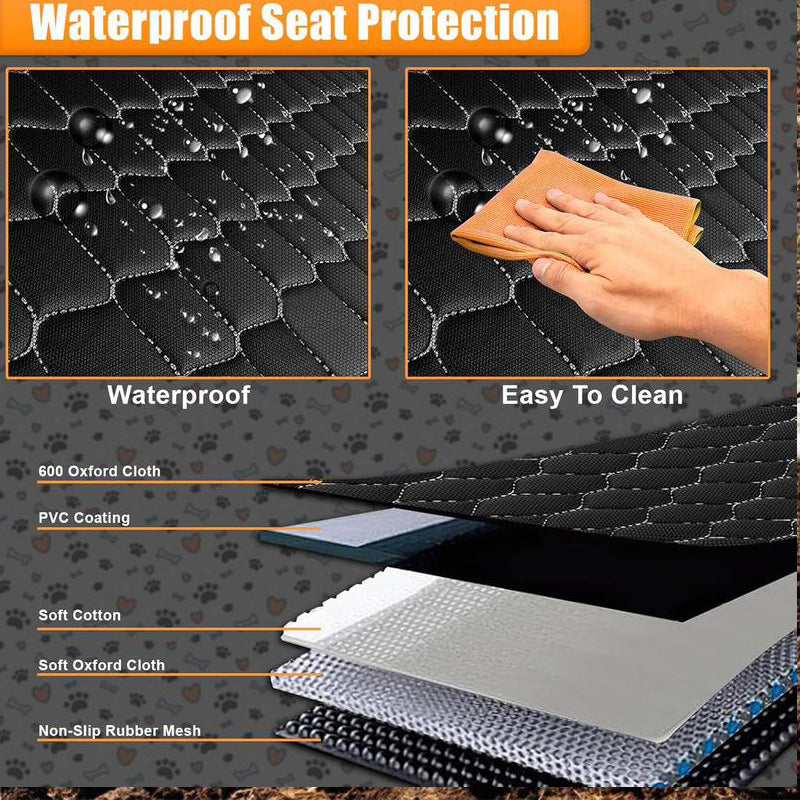 Universal-Auto-Rücksitz-Schondecke für Haustiere