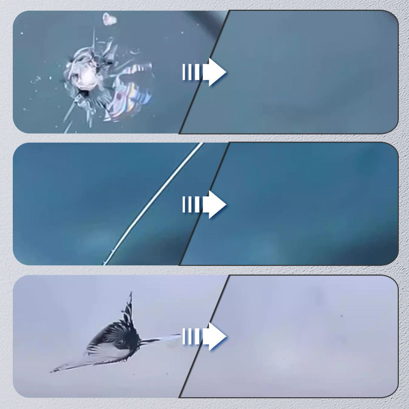 🚗 DIY Glasreparaturset für Windschilde – Repariert Risse & Sternschäden, Transparent & Sparen Sie teure Austauschkosten