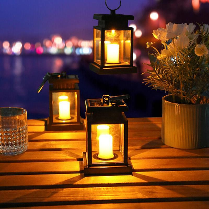 🕯️ KAUFE 2, ERHALTE 1 GRATIS! ☀️ Warmes & Romantisches Solar-Kerzenlicht – Flackernde Flamme, Wetterfest & Automatisches Ein/Aus 🏡