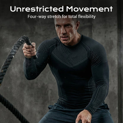 Langarm-Trainingst-Shirt für Männer