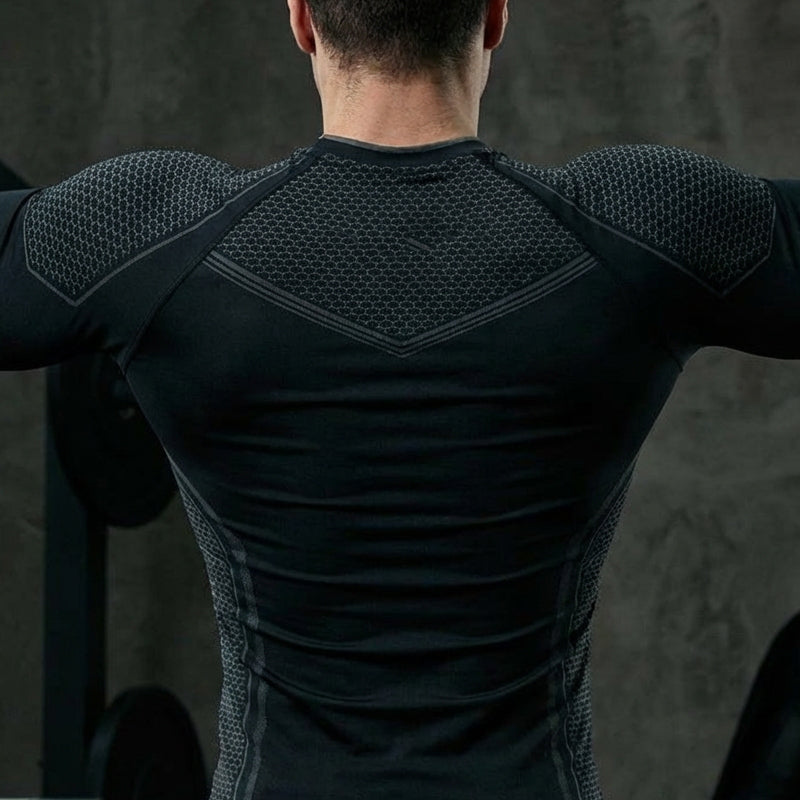 Langarm-Trainingst-Shirt für Männer