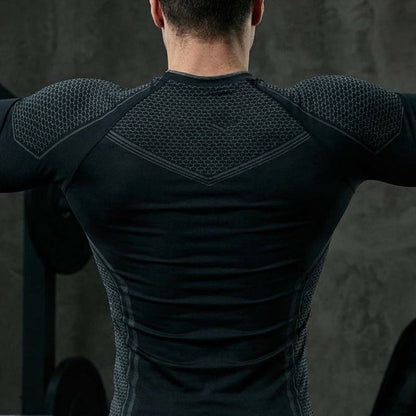 Langarm-Trainingst-Shirt für Männer