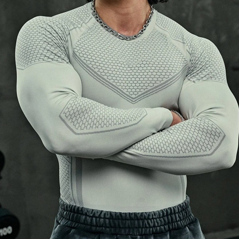 Langarm-Trainingst-Shirt für Männer