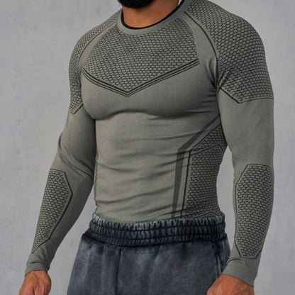 Langarm-Trainingst-Shirt für Männer