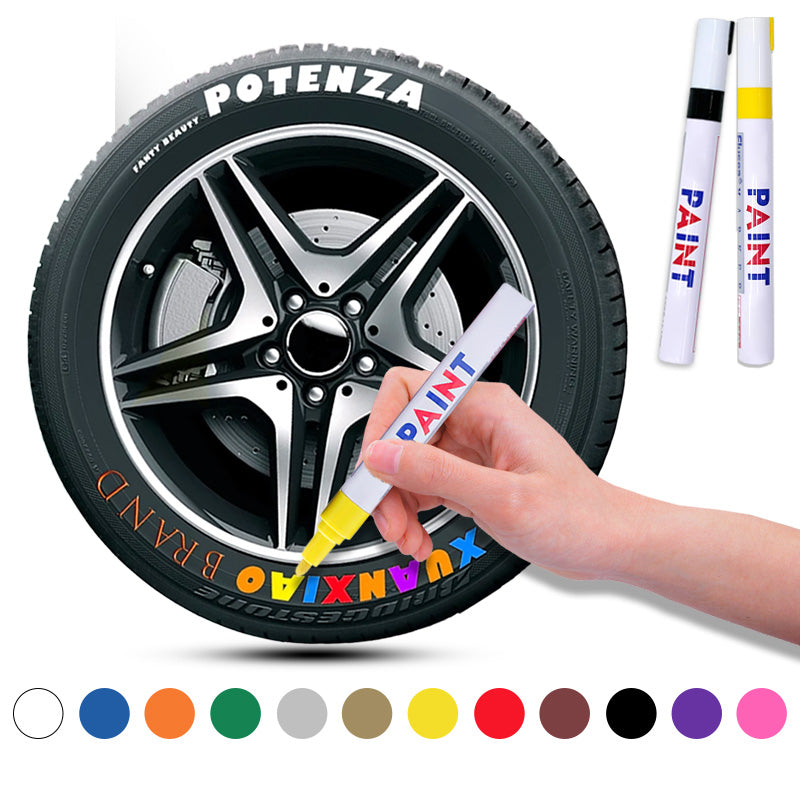 🔥 1+1 GRATIS!!🚗Ölbasierter, wasserfester Reifenmarker