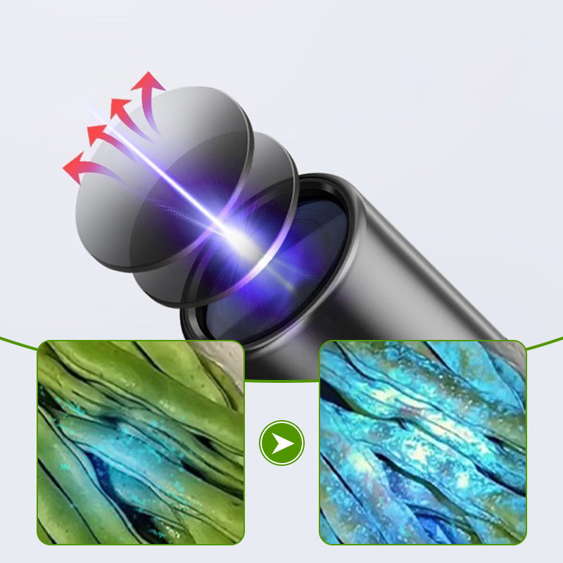 🥬💡UV-Schwarzlicht-Taschenlampe zur Gemüse-Detektion
