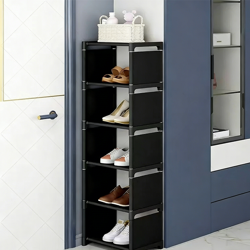 🎁 NEU: 50 % SPAREN 💥 Vertikaler Schuhschrank für den Eingang – platzsparend, stabil & schnell aufgebaut 👟