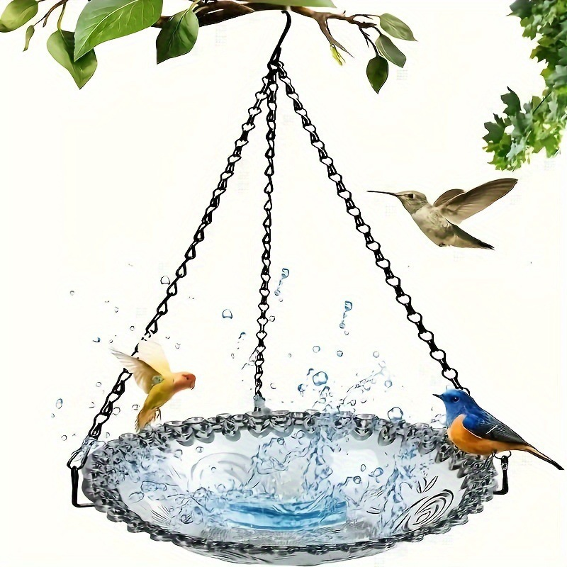 🐦 ⏳ Hängende Futterstation & Vogeltränke im Vintage-Stil – 2-in-1 Design, Wetterfest & Perfekt für den Garten 🌿