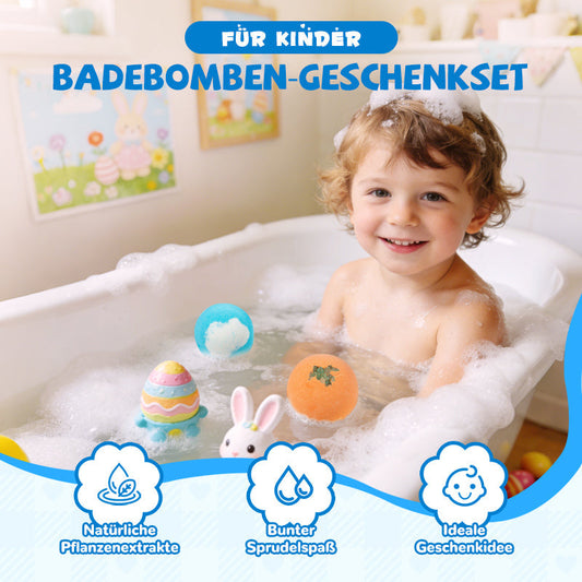 🏆52% Rabatt – Jetzt zuschlagen!🔥12-teiliges Badebomben-Geschenkset für Kinder