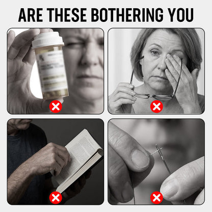 🔍✨ 5-fache Freisprech-Lupe – LED-Beleuchtung, Einstellbarer Kopfriemen & Perfekt für Basteln & Lesen 📚