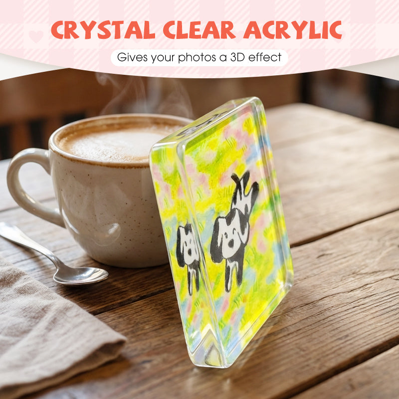 📢📢50 % RABATT !!!⏰Klares Acryl-DIY-Kühlschrankmagnet-Set