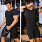 🧖‍♂️ 🔥 Ganzkörper-Sauna-Overall für Herren – Steigert Kalorienverbrauch, Muskelkompression & Wärmespeicherndes Polymergewebe 💪