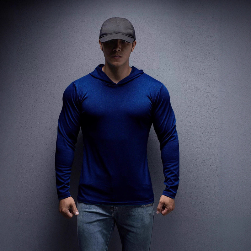 💪✨ 2026 Neue Kollektion! Stretch-Fit Fitness-Hoodie für Herren mit langen Ärmeln 👕🔥