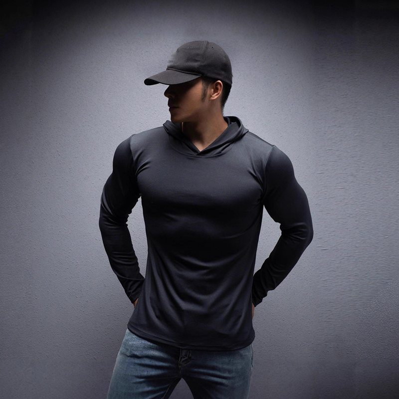 💪✨ 2026 Neue Kollektion! Stretch-Fit Fitness-Hoodie für Herren mit langen Ärmeln 👕🔥