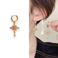 Funkelndes Kreuz Schmuckset – Ohrringe & Halskette✨✝️