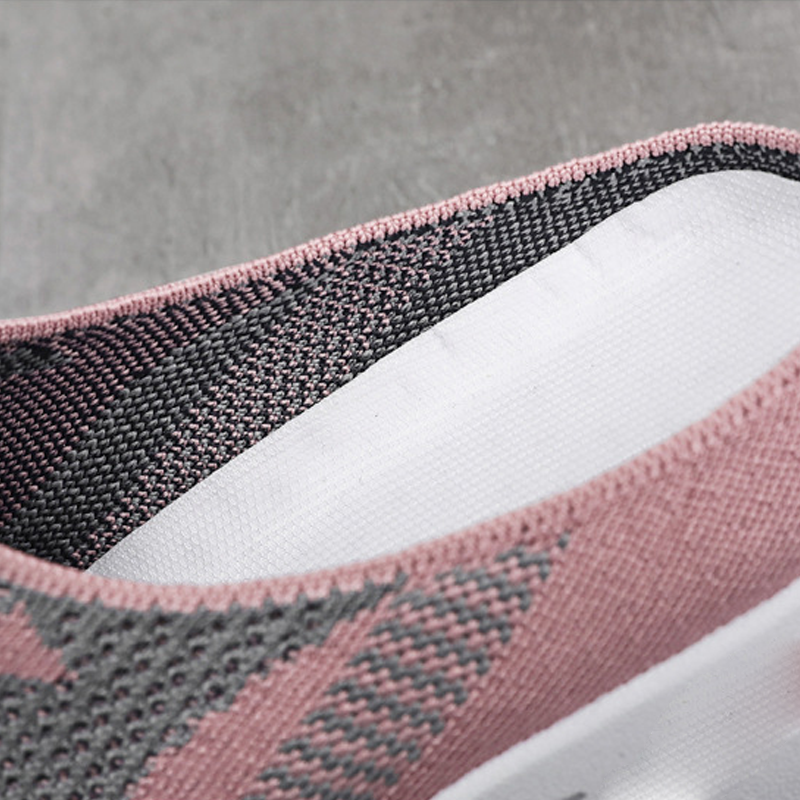 Damen-Slip-On-Sneakers mit offenem Rücken und Atmungsaktivität