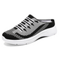 Damen-Slip-On-Sneakers mit offenem Rücken und Atmungsaktivität