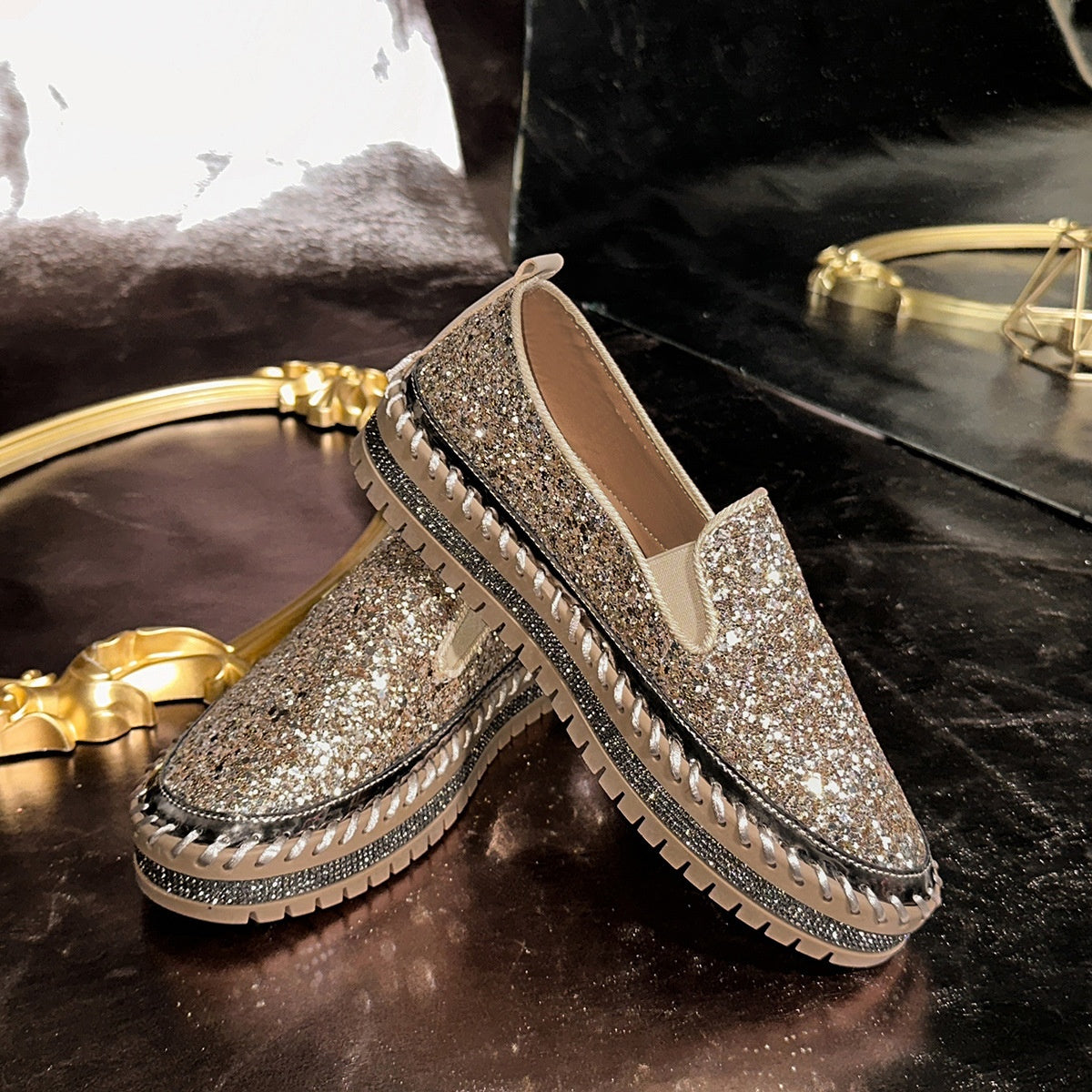 👟【Bequeme Freizeitslipper für Damen】 – Kein Bücken, kein Schnüren, einfach hineinschlüpfen und los geht’s! ✨💨