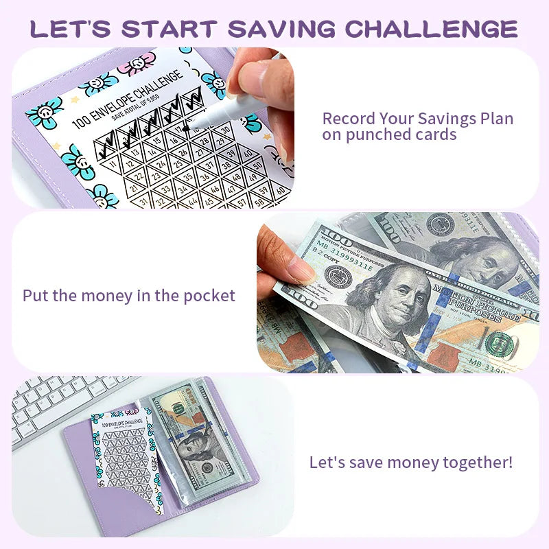 ✉️【 Limitiertes Angebot – 50% Rabatt】 💰 100-Tage-Spar-Challenge mit Umschlägen – Strukturiert, motivierend & einfach umsetzbar – Perfekt für dein Sparziel im neuen Jahr 🏦