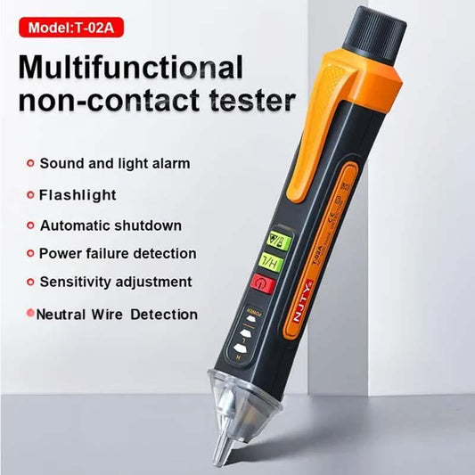 ⚡ 50% RABATT! 🛡️ Berührungsloser Spannungsprüfer – Doppelalarm, sicher & präzise – Ideal für Elektriker ✨