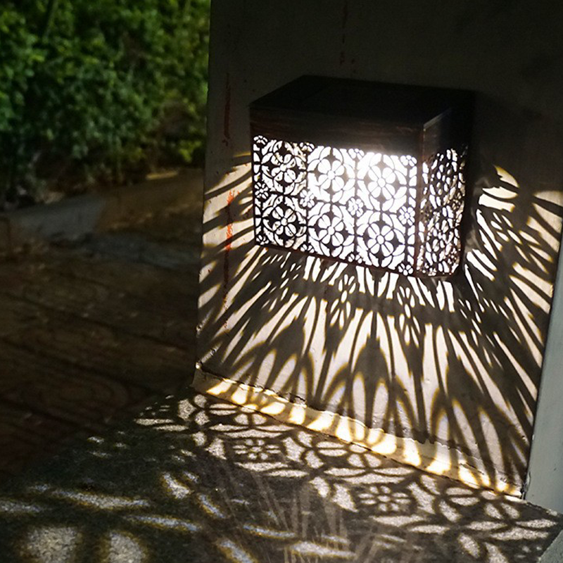 💡☀️ Solarbetriebene LED-Wandleuchte – Dekorativ, Automatisches Ein/Aus & Wetterfest für Wege & Garten 🏡