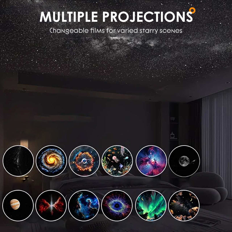 🌌✨ 50% RABATT! 2-in-1 Sternenhimmel-Projektor & Nachtlicht – Beruhigende Galaxie-Projektion – Perfekt für Kinderzimmer, Schlafzimmer & Entspannung – schafft eine magische Atmosphäre 🔥