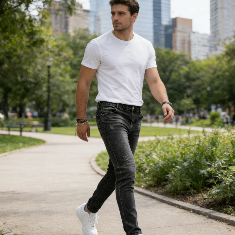 🆕👖 New 2026 Collection – Men's Slim Fit Stretch Jeans ✨💪