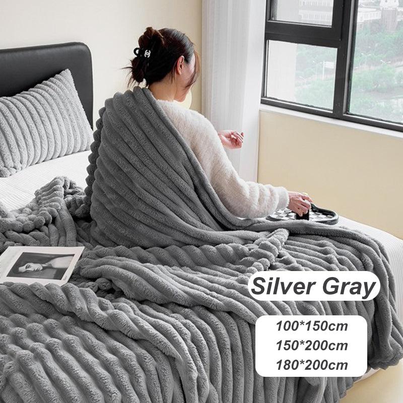 🛏️ 50% RABATT! Weiche Polyester-Kuscheldecke für Sofa und Bett in mehreren Größen