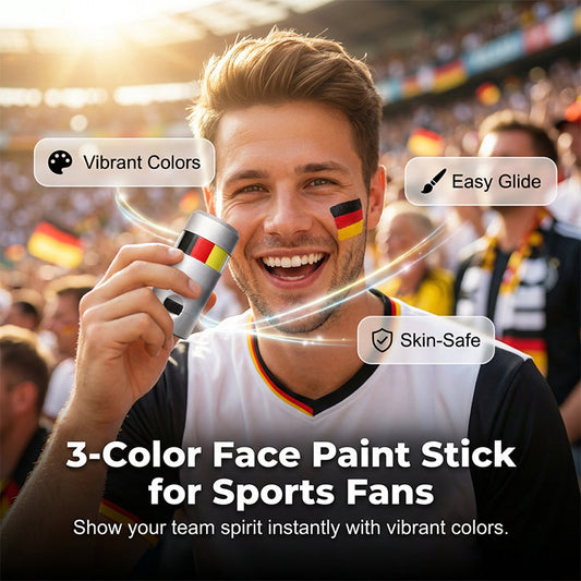 Gesichtsmalstift mit Nationalflagge für Sportfans