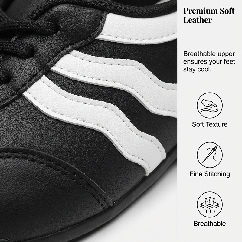 🎉Damen Retro Wave-Streifen Schnür-Sneaker