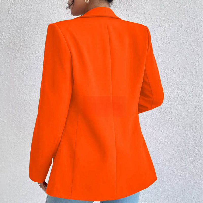 Einfarbige Anzugjacke für Damen