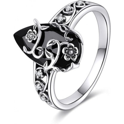💍 58% RABATT! 🌸 Böhmischer Vintage-Blumenranken-Ring – Aufwendiges Filigranes Durchbruchmuster, Exquisite Handwerkskunst & Zeitloses Design ✨