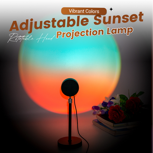 🌆Verstellbare Sonnenuntergangslampe📸 Geeignet für Fotos, Dates und Treffen