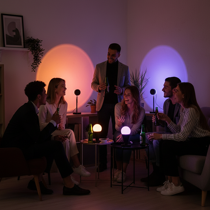 🌆Verstellbare Sonnenuntergangslampe📸 Geeignet für Fotos, Dates und Treffen