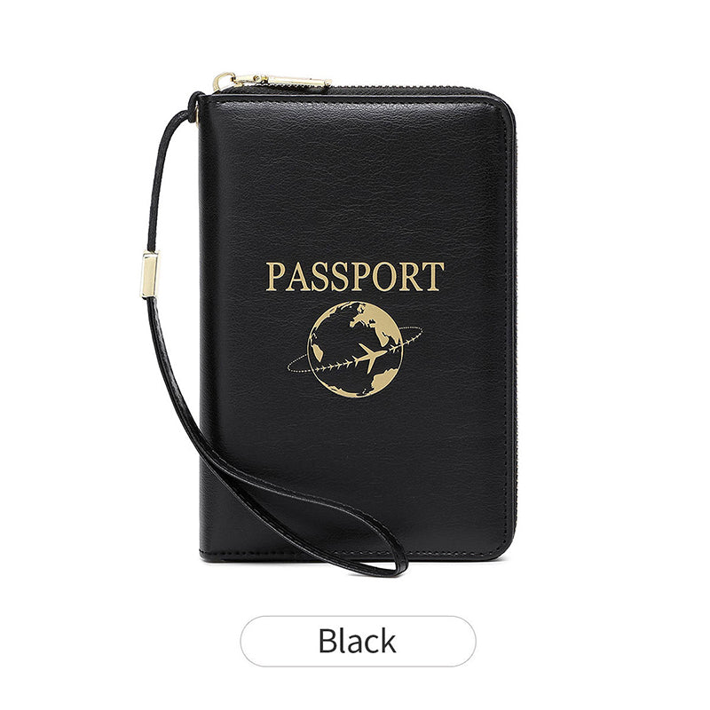 🧳 ✈️ Reisepass-Geldbörse mit RFID-Schutz – Sicher, Kompakt & Ideal Für Reiseunterlagen & Karten 🛡️