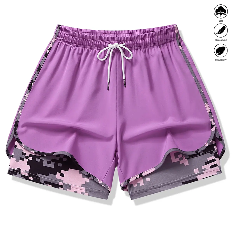 🔥 Atmungsaktives Material, Camouflage-Futter & Taschen für Damen 🏃‍♀️✨