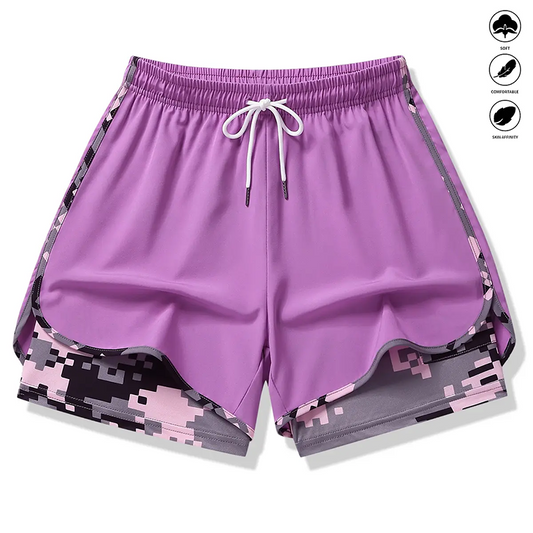 🔥 Atmungsaktives Material, Camouflage-Futter & Taschen für Damen 🏃‍♀️✨