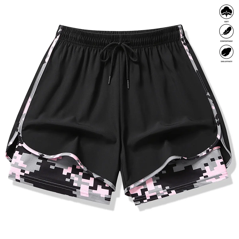 🔥 Atmungsaktives Material, Camouflage-Futter & Taschen für Damen 🏃‍♀️✨