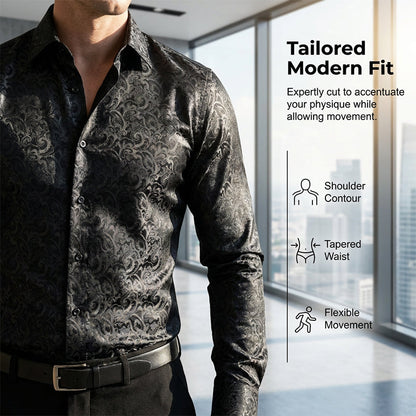 【🔥Neues Modell 2026 Last-Minute-Angebot】Langärmliges Shirt mit Aufdruck in moderner Passform|✨Für alle Körperformen geeignet