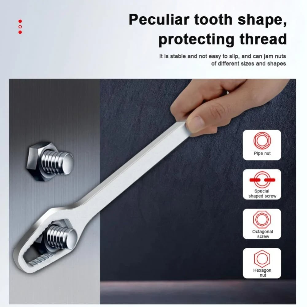 🔧 Universal-Steckschlüssel 8–22 mm! 💎 Aus Chrom-Vanadium-Stahl, mit Selbstarretierung, speziell für professionelle Reparaturarbeiten entwickelt ✨