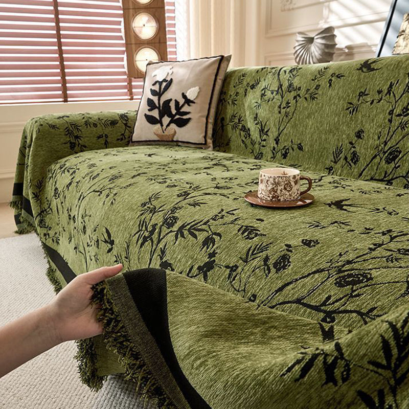 Strapazierfähiger und tierfreundlicher Chenille-Sofabezug