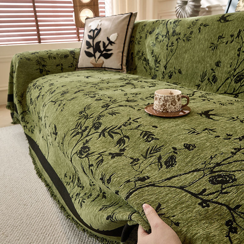Strapazierfähiger und tierfreundlicher Chenille-Sofabezug