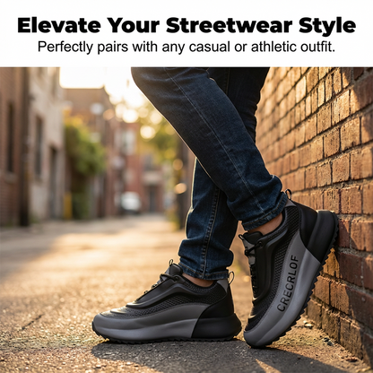 👟  Herren Mode-Sneaker mit Dicker Laufsohle – Bequem, Stilvoll & Perfekt Für Den Alltag 💪
