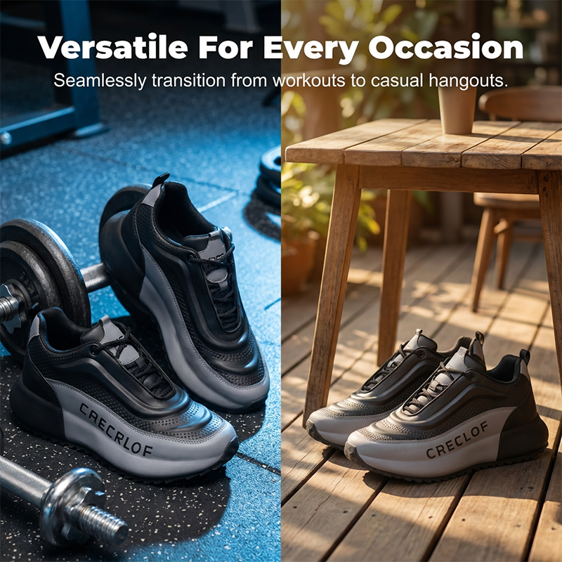 👟  Herren Mode-Sneaker mit Dicker Laufsohle – Bequem, Stilvoll & Perfekt Für Den Alltag 💪